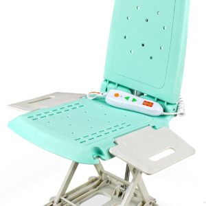 SuperHandy GoRise LT Portable Floor & Bath Lift - Lightweight, Foldable, 150 Kg Capacity, Waterproof, Ergonomic Seat with Removable Panels, 8.6 Kg [Patent Pending]