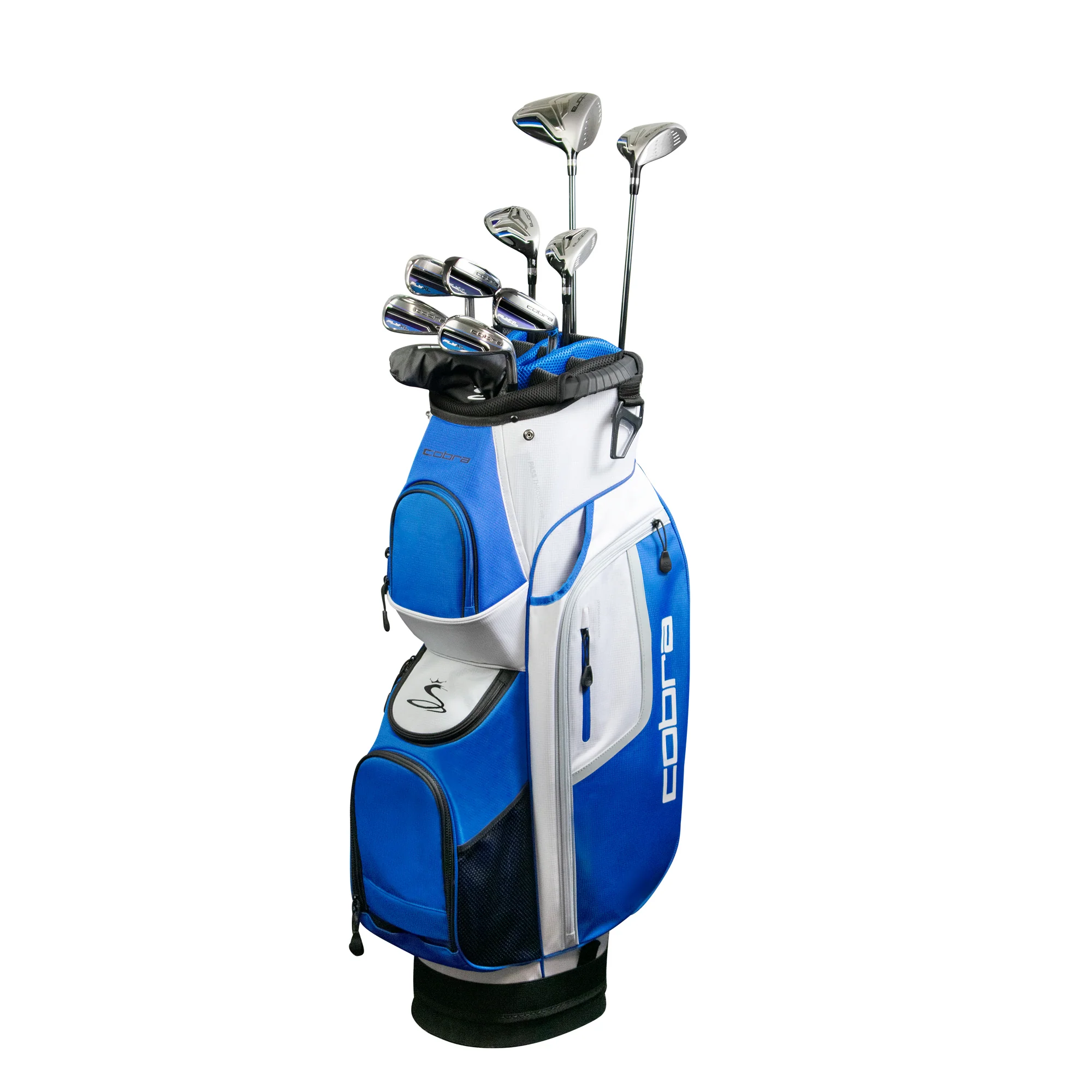 Cobra Fly XL 13-Piece Cart Bag Package Set - Steel - Regular - Image 2